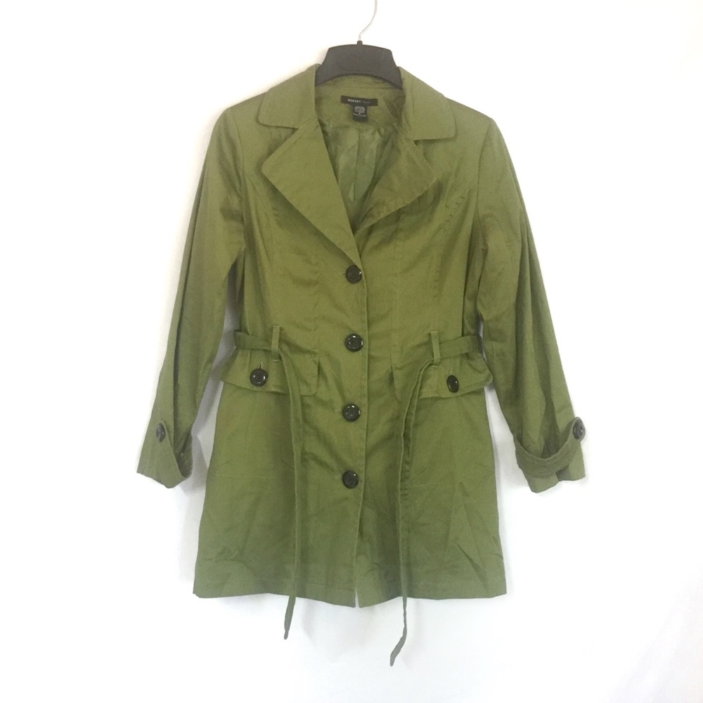 Robert Louis Trench Coat green women’s Size S
